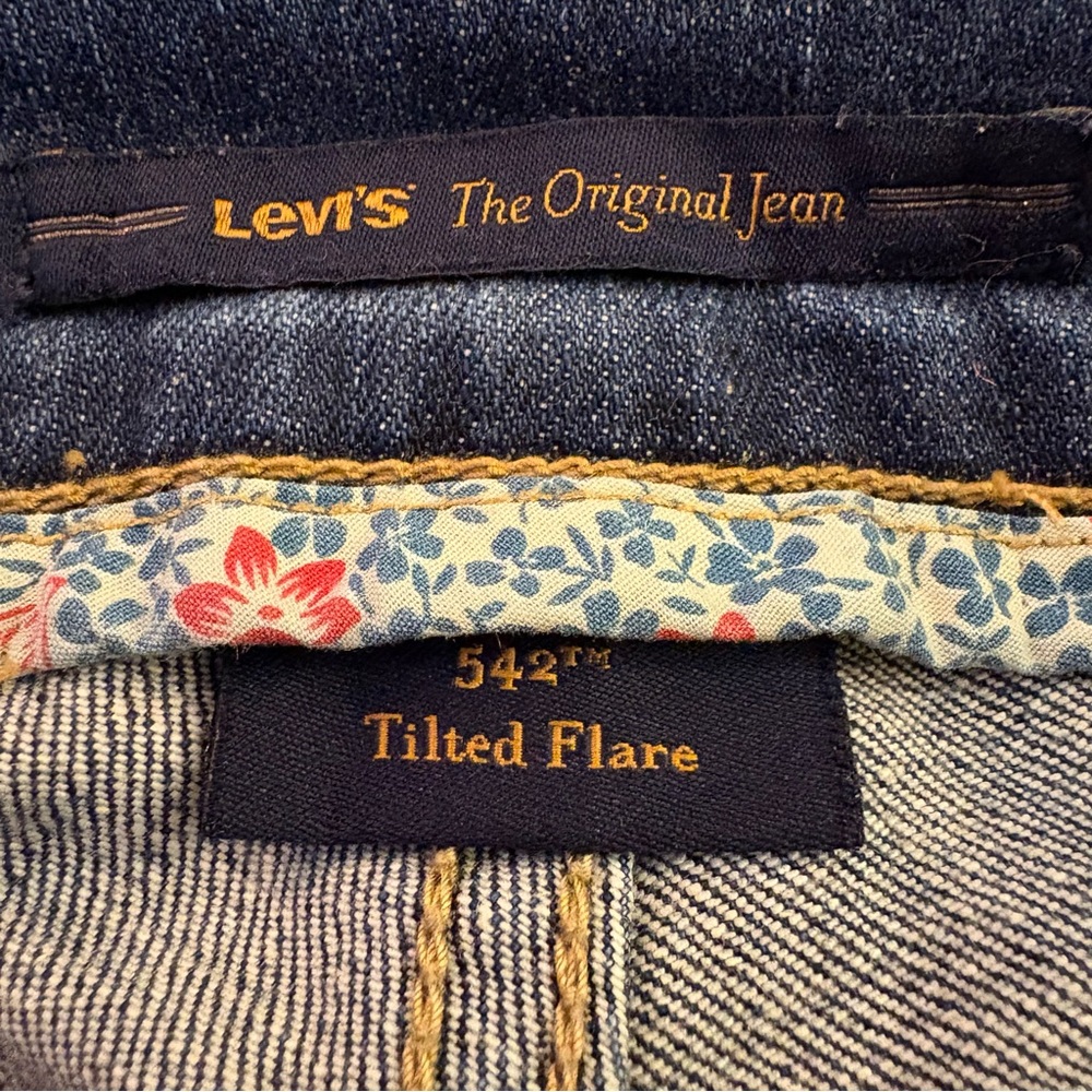 LEVI’S 542 Tilted Flare size 10 - Picture 6 of 14